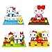 Kitty in Kimono / Kitty in Boat - Pack of 2 LOZ Nanoblock Hello Kitty Collection Total 400pcs