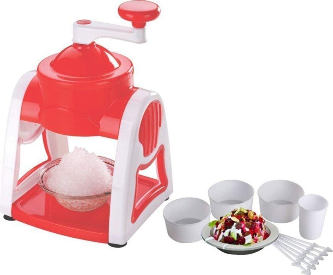 ND BROTHERS Manual Ice Gola Slush Maker Ice Snow Maker Machine, ice