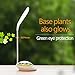 CHARHODEN LED Desk Lamp, Eye Protection Creative Green Table Lamp Brightness Night Light Table Lighting for Student Kids Study Office