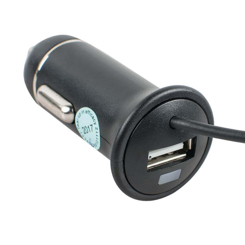 Enshey Transmetteur FM Bluetooth, Sans fil avec Support Magnétique Détachable et Chargeur USB Récepteur Stéréo de voiture Kits Voiture sans fil Audio Voiture Système stéréo – Noir