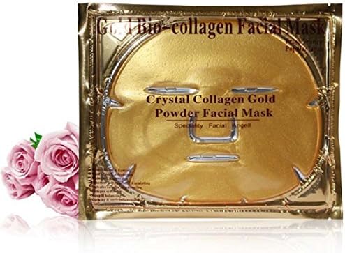 Authentic Day Dreams Collagen Gold Face mask Facial Treatment wrinkle cream, reduce wrinkles, anit-aging - Set of 10