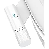 Ultra-Slim Bidet Attachment, Posterior&Feminine Wash-(Retractable Dual Nozzles), Non-Electric Bidet Attachment for Toilet Seat, Adjustable Fresh Cold Water Pressure, Stainless Steel Inlet (White)