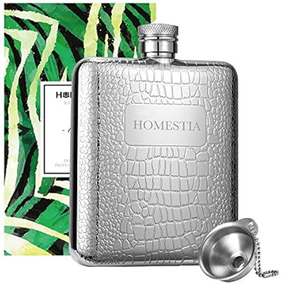 Amazon Co Jp Homestia スキットル 175ml 携帯 フラゴン 滑り止め