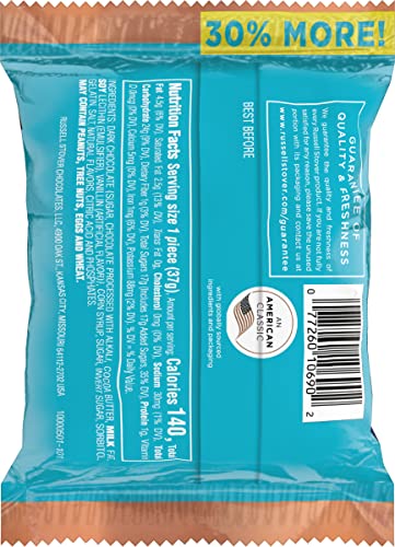 RUSSELL STOVER, DARK CHOCOLATE MARSHMALLOW EGG, 1.3 OUNCE