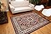 Oriental Traditional Isfahan Persian Area Rugs Burgundy Red 5'2 x 7'3