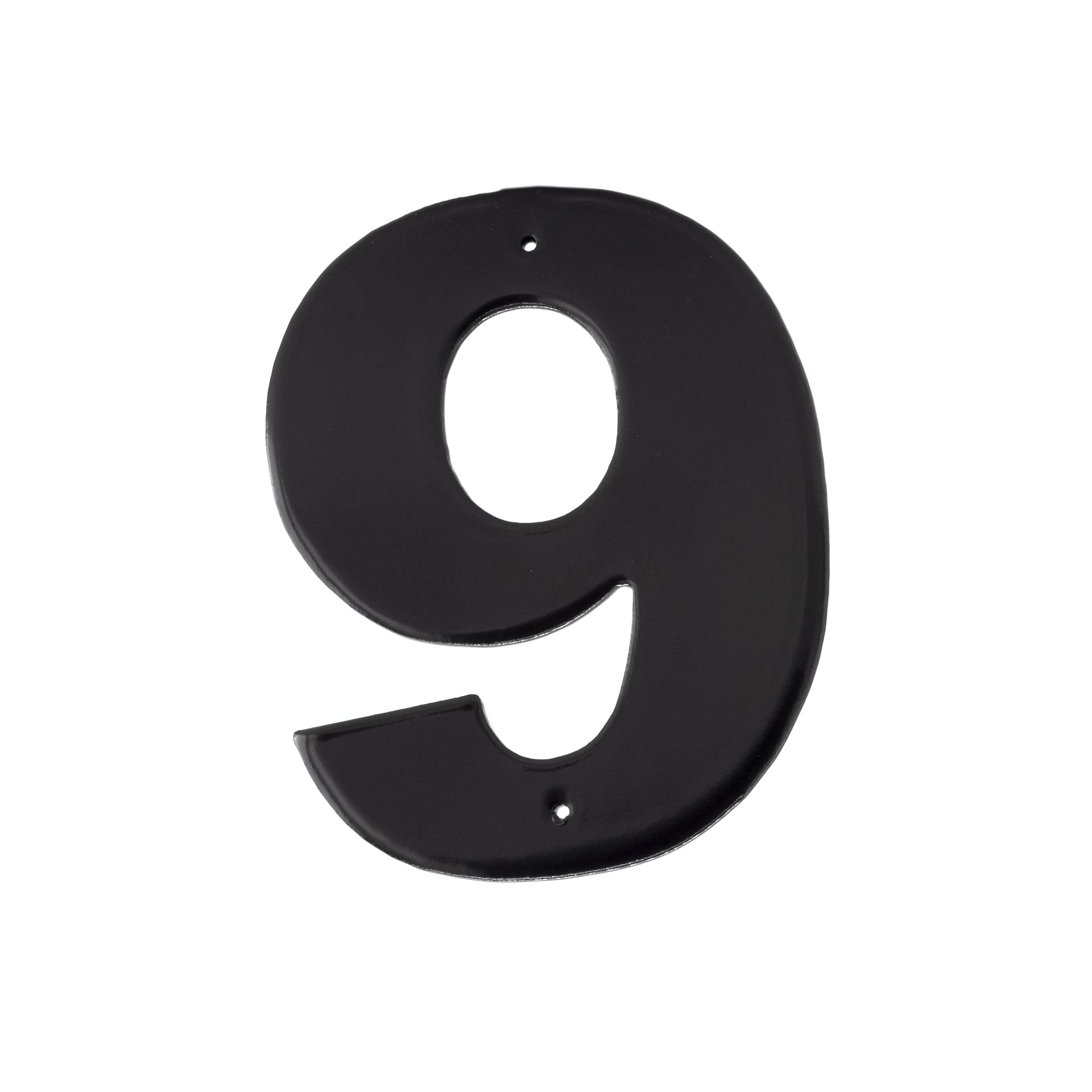 Montague Metal Products Helvetica Font Individual House Number, 9, 4-Inch