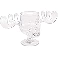 Spoontiques - National Lampoon’s Christmas Vacation Acrylic Moose Cup - Griswold Moose Mug - 4.5” - 6 Ounce,Clear