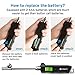 Etekcity Digital Tire Pressure Gauge 230 PSI RV Heavy Duty Dual Head Air Chuck for Truck Car, Stainless Steel Made with 4 Setting, Backlit LCD and Flashlight, 2-Year Warranty, Black Sliver