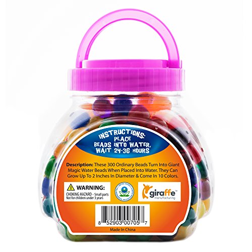 Giraffe - Giant Magic Water Beads - (300 Count)