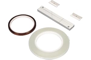 1/4 10 Inch Tape Splicing Block Kit, Universal Reel to Reel Tape Recorders, Stable Splice, Easy to Use, Professional, Hard An