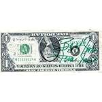Willie Mays Autographed One Dollar Bill