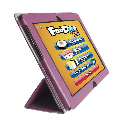 Lenovo IdeaTab Lynx K3011 Tablet 11.6-Inch Tablet Custom Fit Portfolio Leather Case Cover with Built In Stand- Purple