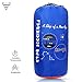 Forbidden Road Backpacking Sleeping Bag - 3 Season Warm & Cool Weather, Portable Single Sleep Bag Lightweight Water Resistant Semi Envelope for Camping Hiking Backpacking - Compression Bag Included