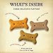 Old Mother Hubbard by Wellness Classic Extra Tasty Assortment Natural Dog Treats, Crunchy Oven-Baked Biscuits, Ideal for Training, Mini Size, 5 ounce bag