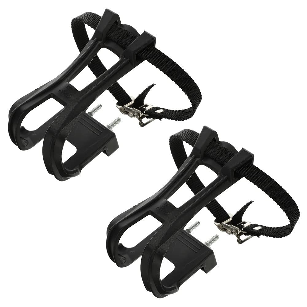 Bicycle Pedal Toe Clip,1Pair Cycling Pedal Straps for Cycling, MTB, Road Mountain Bike