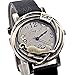 Women's Fashion Vintage Bronze Case Cat & Flower Quartz Analog Wrist Watch (Black)