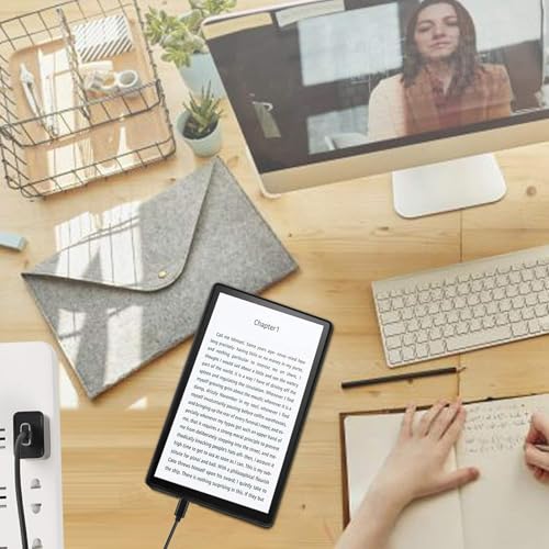 10W Power Adapter Charger for Kindle Colorsoft Signature Edition, Kindle Scribe 1st, Kindle Paperwhite/Paperwhite Kids 12th, Kindle 11th with 5FT USB-C Cord