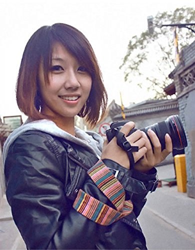 Eorefo CAI-Neck Strap Camera Strap Bohemia Shoulder Neck Universal Camcorder Belt Strap for All DSLR Camera Nikon Canon Sony Olympus Samsung Pentax Fujifilm Colorful