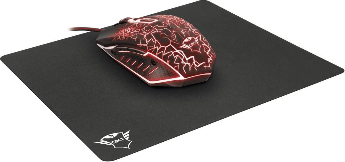 Trust Gaming 22736 GXT 783 Gaming Mouse and Mouse Pad, Black