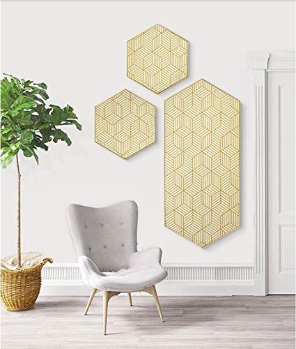3 Geometry+Stripped+Wallpaper+Removable+Decorative
