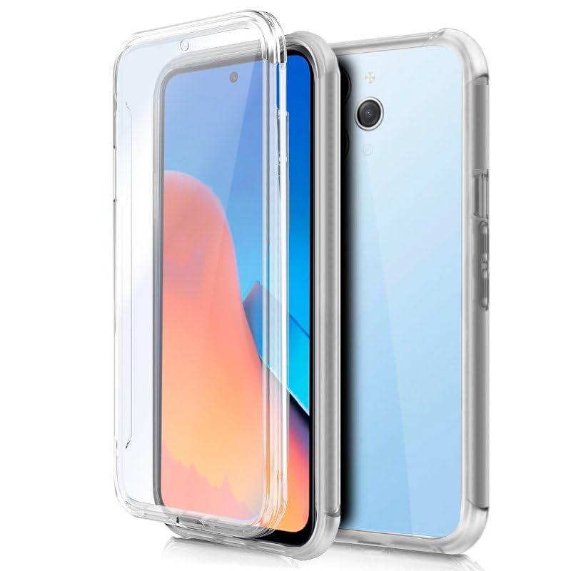 Cool 3D Silicone Case for Xiaomi Redmi 12 (Transparent Front + Back)