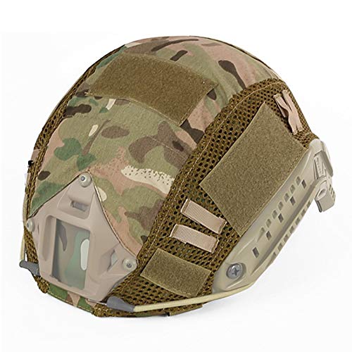Camouflage Helmet Cover For Tactical Military Combat MH/PJ/BJ Type Fast Helmet Airsoft Paintball Hunting Shooting Gear