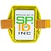 Heavy Duty Reflective Yellow Armband ID Badge Holder with Elastic Hook & Loop Closure Arm Band by Specialist ID