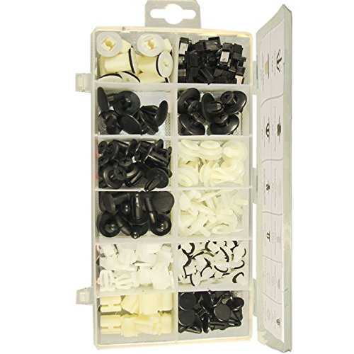 Simply ASB26 Assorted Box of Trim Clips, Set of 150