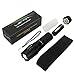 Larnn Tactical Flashlight, Defiant Led Flashlight 5 Light Modes Zoomable & Weather Resistant Flashlights (1-Pack)