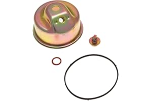 Metal Carburetor Float Bowl for Honda GX120 GX140 GX160 GX200 GXV120 GXV140 GXV160, Replaces 16015-ZE1-811 & 3580, with Screw
