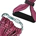 Bormart Aerial Yoga Swing - Ultra Strong Antigravity Yoga Hammock/Trapeze/Sling for Air Yoga Inversion Exercises - Include 2 Extensions Straps, Carabiners and Carrying Bag (Purple)