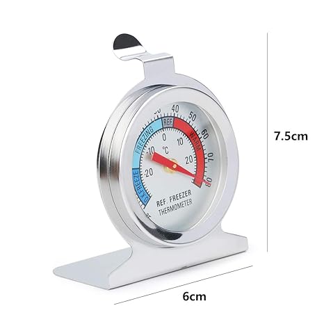 Color You termómetro para nevera de acero inoxidable con gancho ...