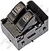 APDTY 012136 Power Window Master Switch Fits Front Left Driver Side 2000-2005 Chevy Venture / 2000-2004 Oldsmobile Silhouette (2 Black Button; Black Trim) (Replaces 10387305)