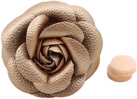 CAVIVIUK CanVivi Freshener Clip Car Air Conditioning Vents Leather Camellia Flower Perfume Clip Outlet Clip Diffuser Ornament for Car Decor Air Purifier