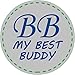 BB MY BEST BUDDY Toddler Kids Pillowcases for Boys and Girls - 100% Cotton - New Safari and Zoo Animals - 13 x 18 shrinks to fit -Envelope Style Closure - Designed in USA - Machine Washable Soft