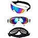 Ski Goggles Snowboard Adjustable UV Protective Motorcycle Goggles Outdoor Tactical Glasses Dust-proof Protective Combat Goggles Military Sunglasses Outdoor Activities Protective Glasses White Goggle