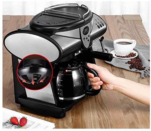 Kaffeemaschine voll halbautomatisch nach Hause Italienischer Dampfmilchschaum 1800W, 1,5lL – Bild 4