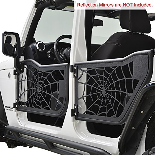 EAutogrilles Tubular Spider  Doors for 0717 Jeep Wrangler 4 Door