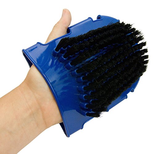 Intrepid International Scrub and Wash Mitt, Blue