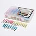 SOLOOP 240pcs Heat Shrink Wire Connector Kit Waterproof Marine Automotive Terminals Set Red 22-18 gauge Blue 16-14 gauge Yellow 12-10 gauge