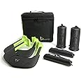 Duonamic Ultimate Switch Grips Package | Complete Grip Strength Training System with Eleviia Handles, Travel Bag & 3 Sizes of Switch Grips | Ideal for Pull-Up Bars, Cable Machines & Resistance Bands | Train Anywhere