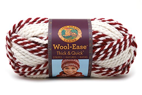 Lion  640-607 Wool-Ease Thick & Quick Yarn , 97 Meters, Red Beacon