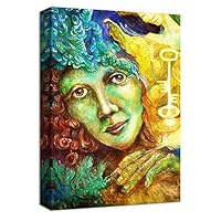 Canvas Wall Art Creative Illustrations Canvas Prints Home Artwork Decoration for Living Room,Bedroom - 12x18 inches