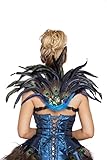 Roma Costume Women's Mini Peacock Tail Feather