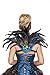 Roma Costume Women's Mini Peacock Tail Feather, Multi, One Size