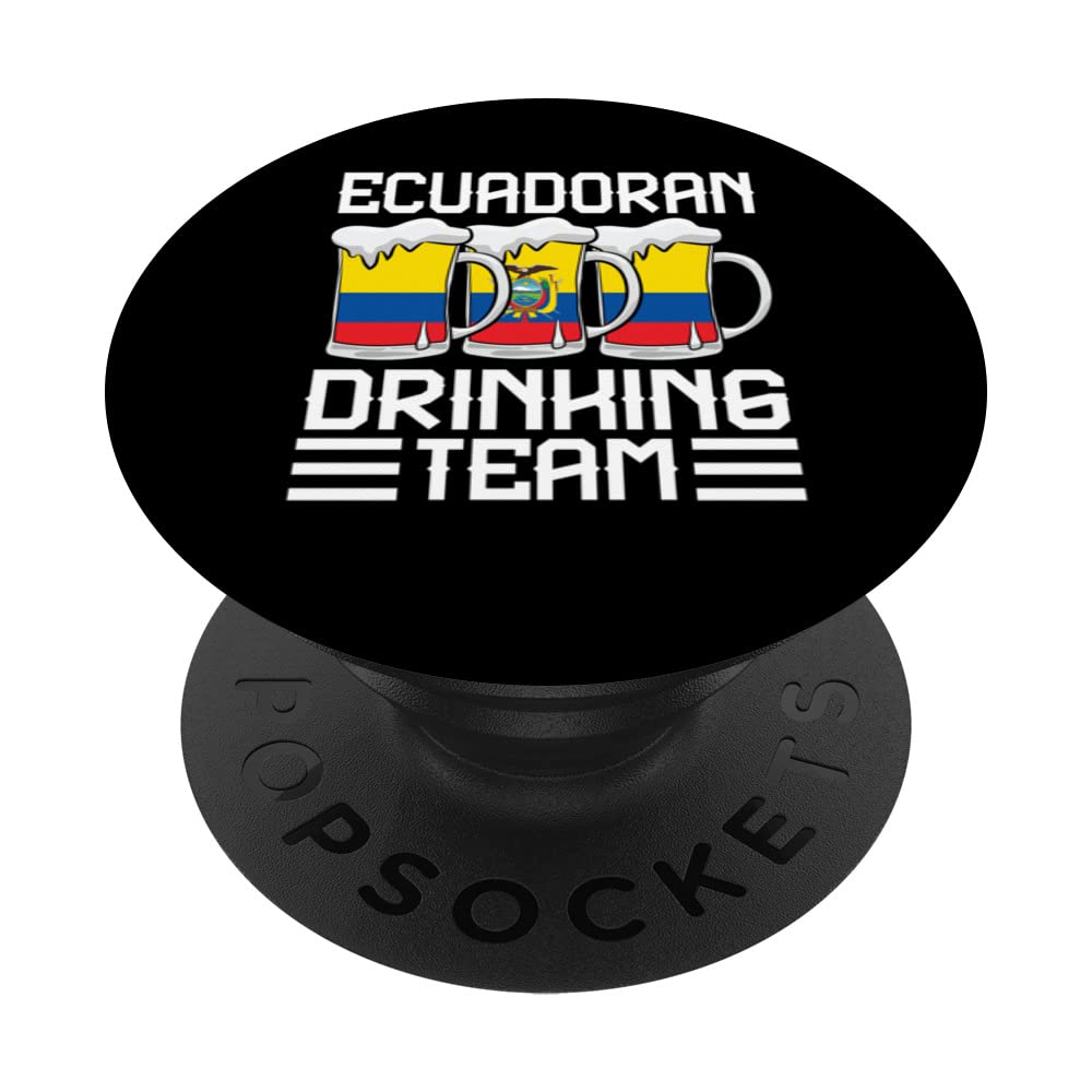 Ecuadoran Drinking Team Ecuador PopSockets Swappable PopGrip