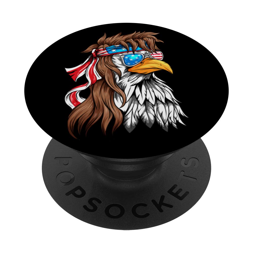 Usa Eagle Us Flag Bandana America National Day PopSockets Swappable PopGrip