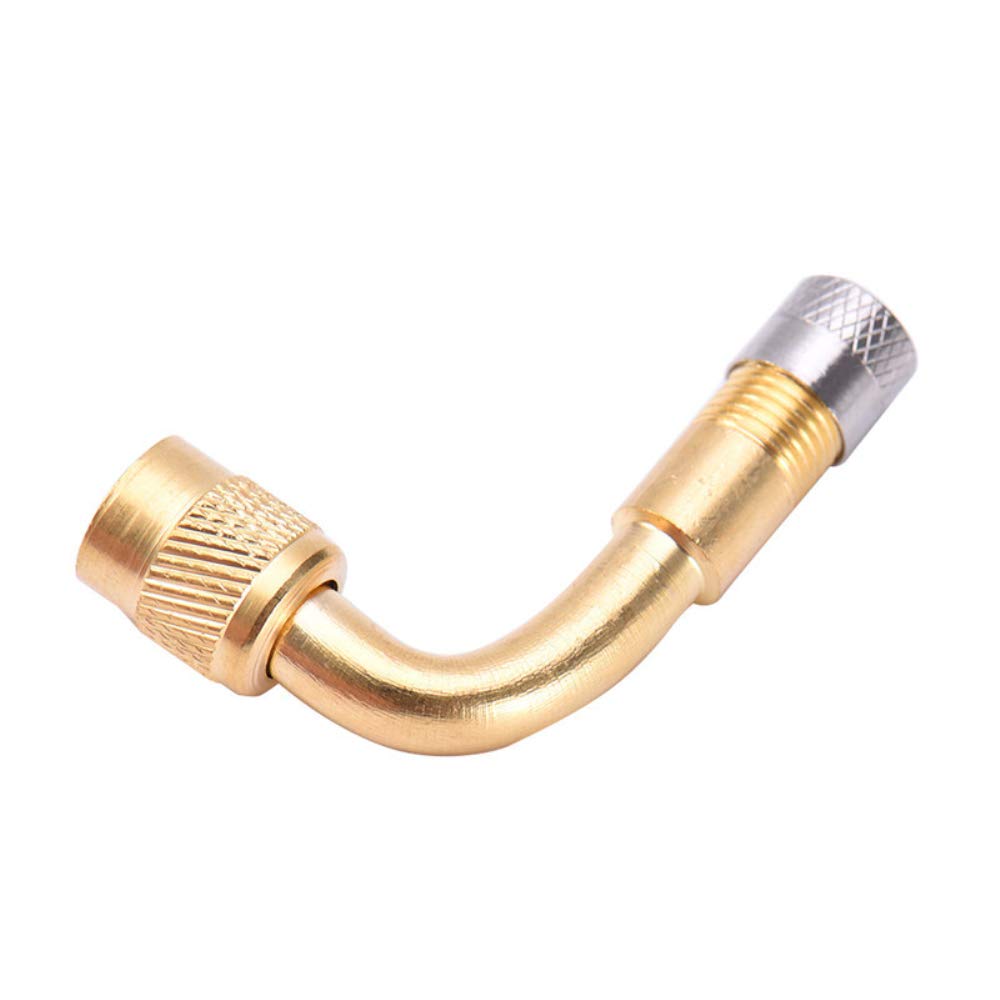 YFFSFDC 90°エクステンション L型 エアバルブ 原付バイク用 バイク用エアーバルブ商品画像