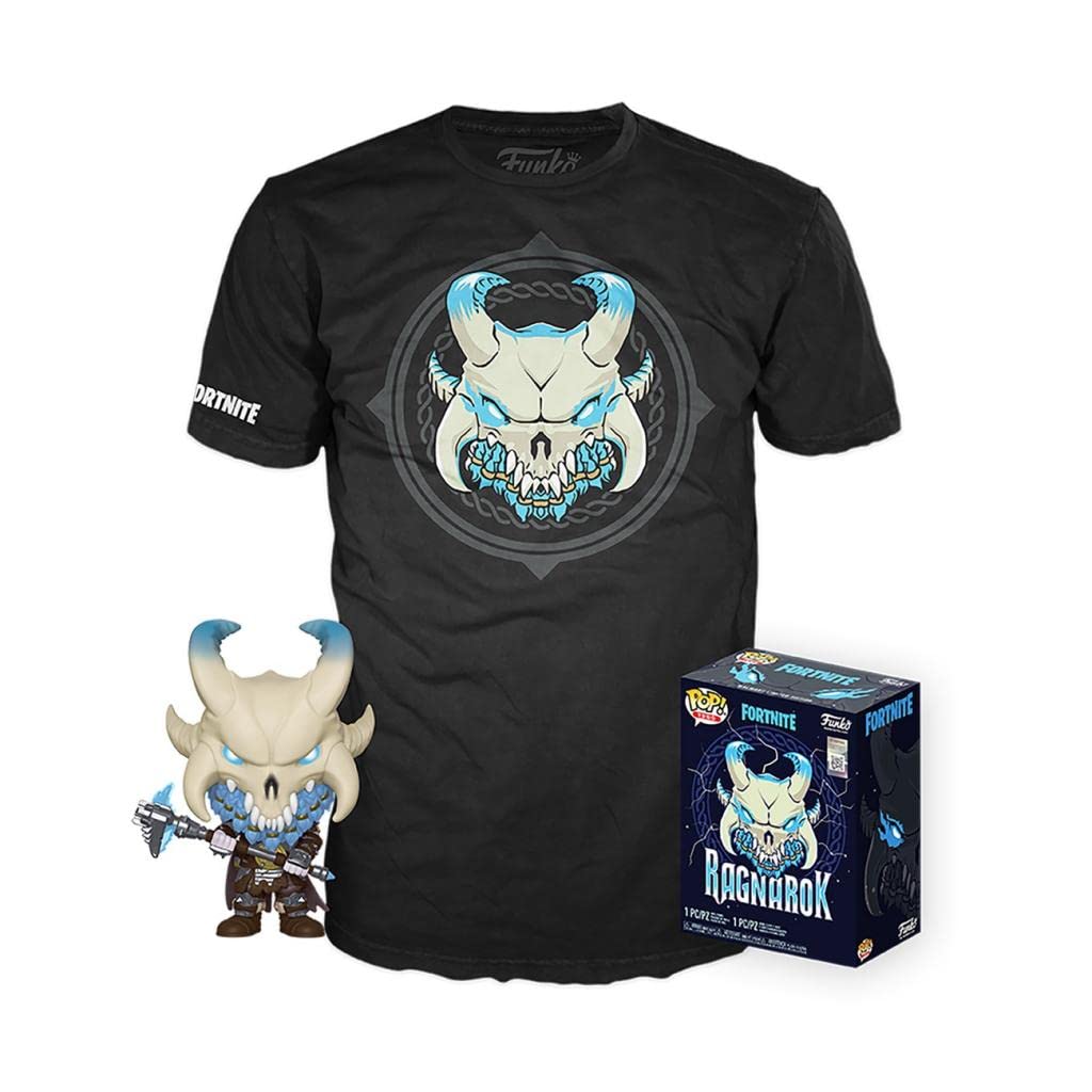 Funko - Pop & tee Fortnite Ragnarok Exclusive Action Figure Set, Multicolor (136832)