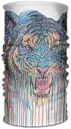 Headwear Headband Pop Wolf Art Head Scarf Wrap Sweatband Sport Headscarves For Men Women
